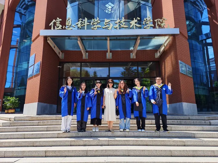 Ren Protein Design Group: Together at the school entrance