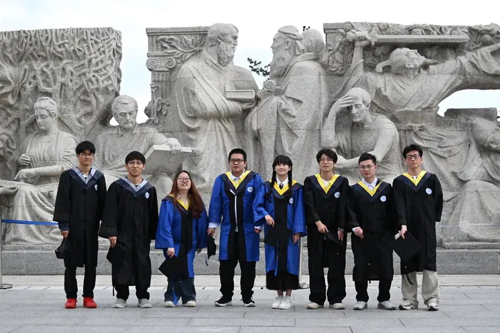 Ren Protein Design Group: Graduation with friends