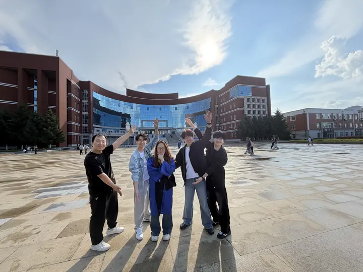 Ren Protein Design Group: Celebrating a graduation together